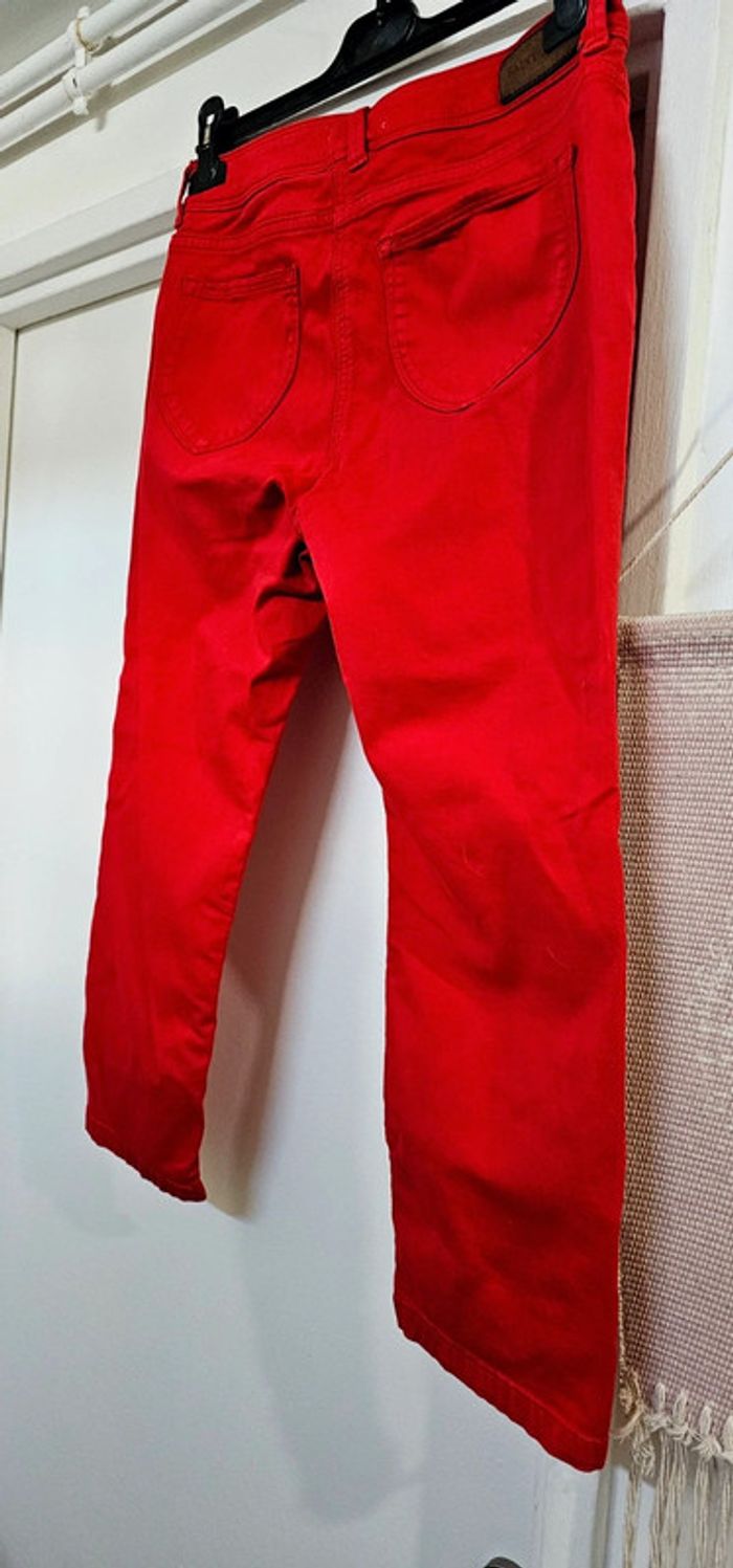 Pantacourt Bermuda Short long Coton Elasthane Saint James Taille 40 - photo numéro 5