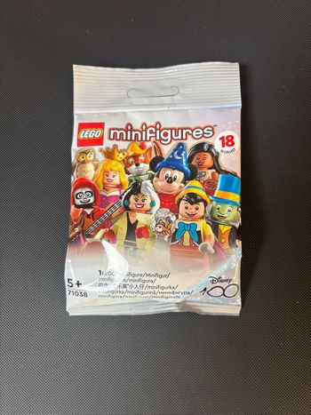 Lego mini figurine Disney 100 ans