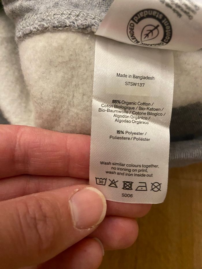 Sweat-shirt gris femme S - photo numéro 6