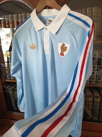 Maillot France Rugby Crunch 120 ans - M - Version Joueur