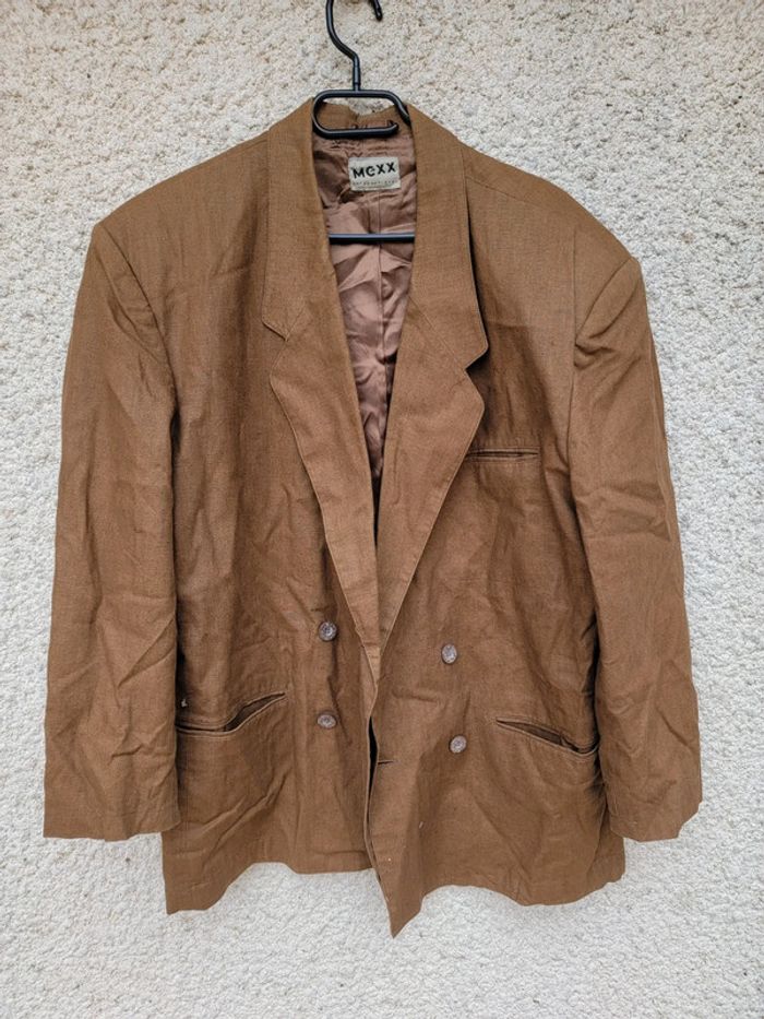 Blazer veste perfecto en lin habillé chic élégant old money