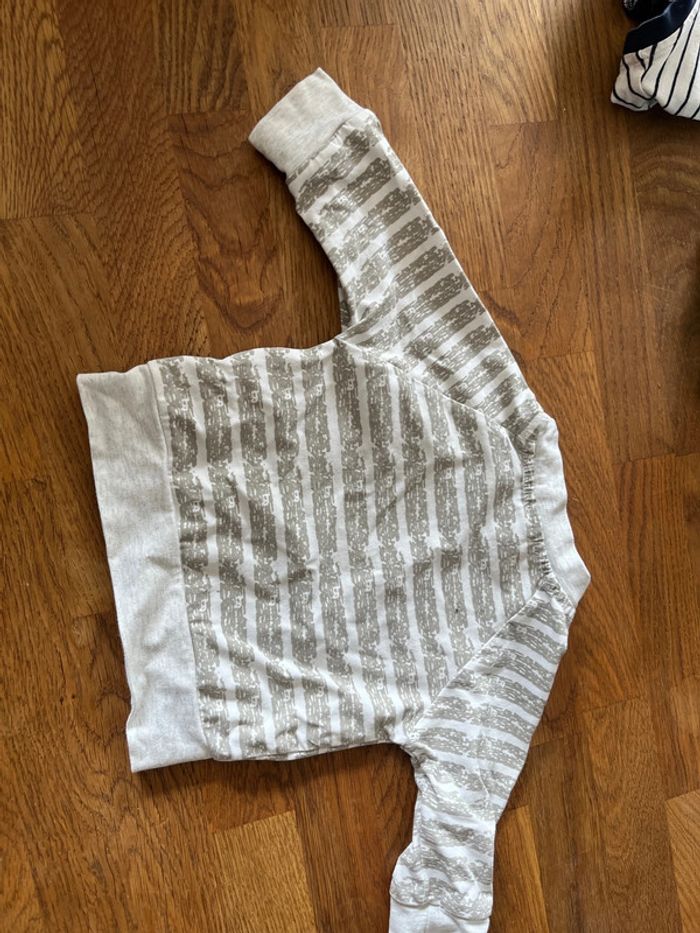 T-shirt 100 % coton, taille trois mois - photo numéro 3