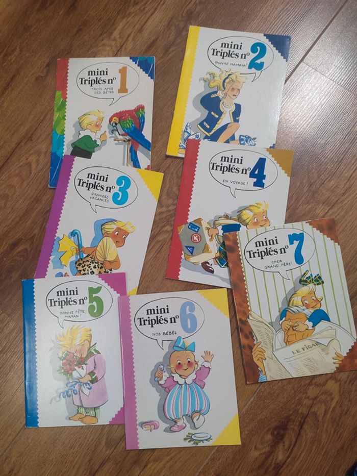 Livres Mini triplés