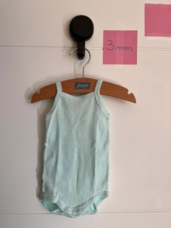 Body bretelle 3 mois petit bateau