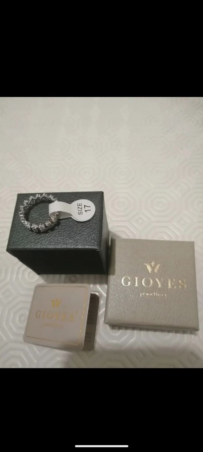 Magnifique bague Gioyes métal argenté flocon de neige. Taille 17 mm - photo numéro 4