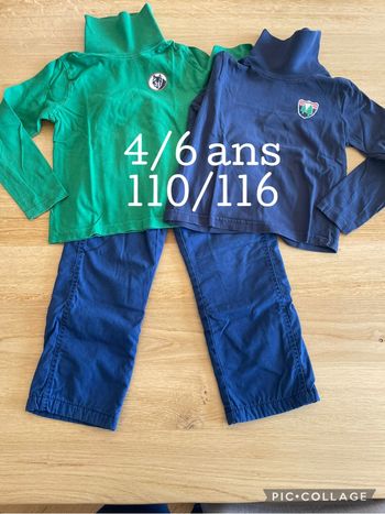 Ensemble garçon 4/6 ans