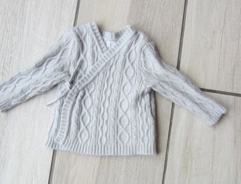 Veste Cache/coeur 3 mois