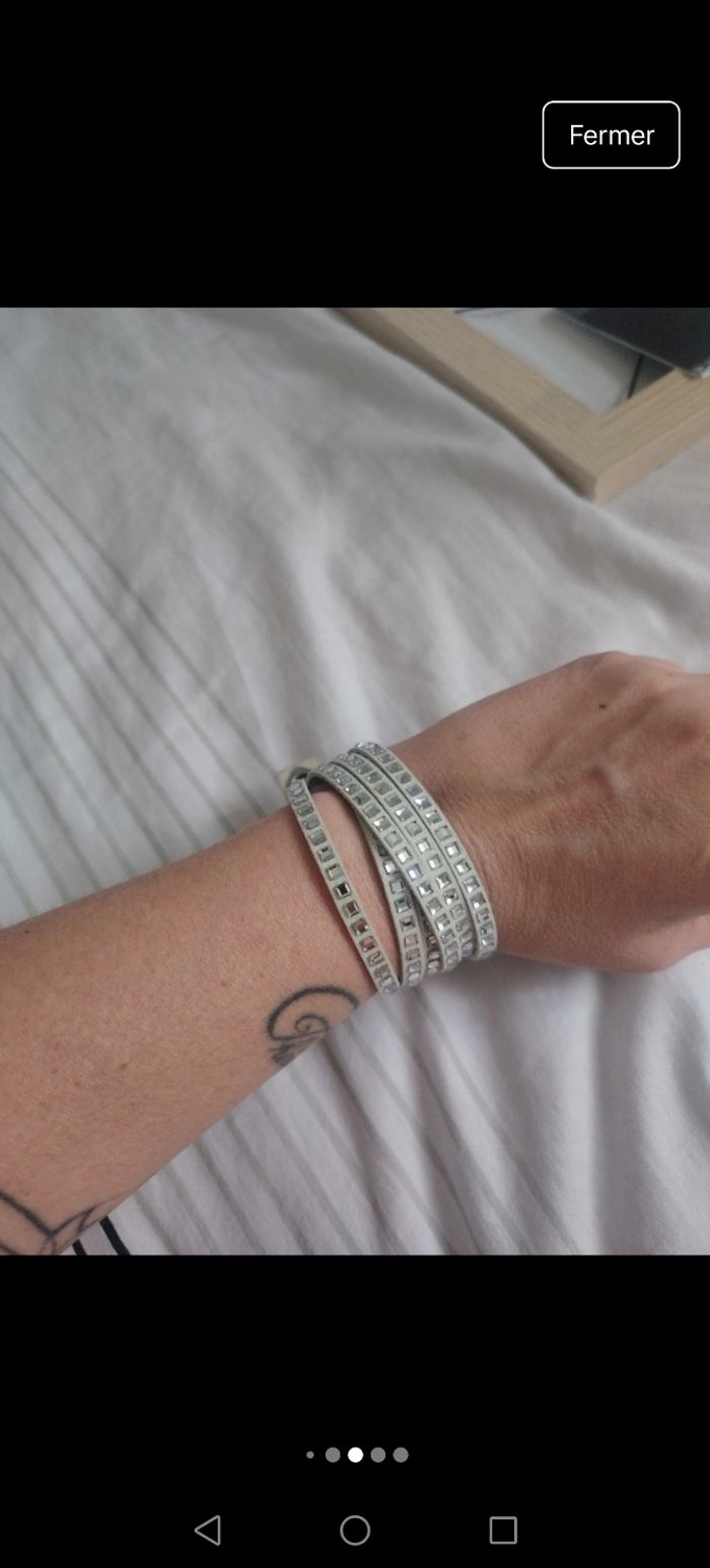 Bracelet Swarovski - photo numéro 4