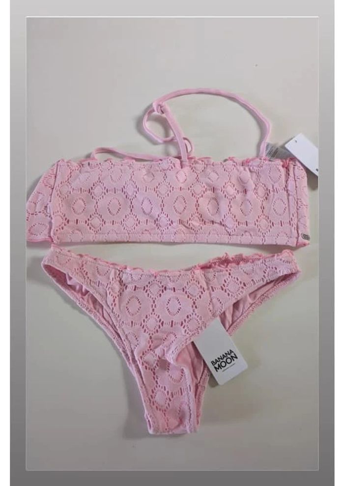Maillot de bain deux pièces rose Banana Moon Haut Taille 40 Bas Taille 36