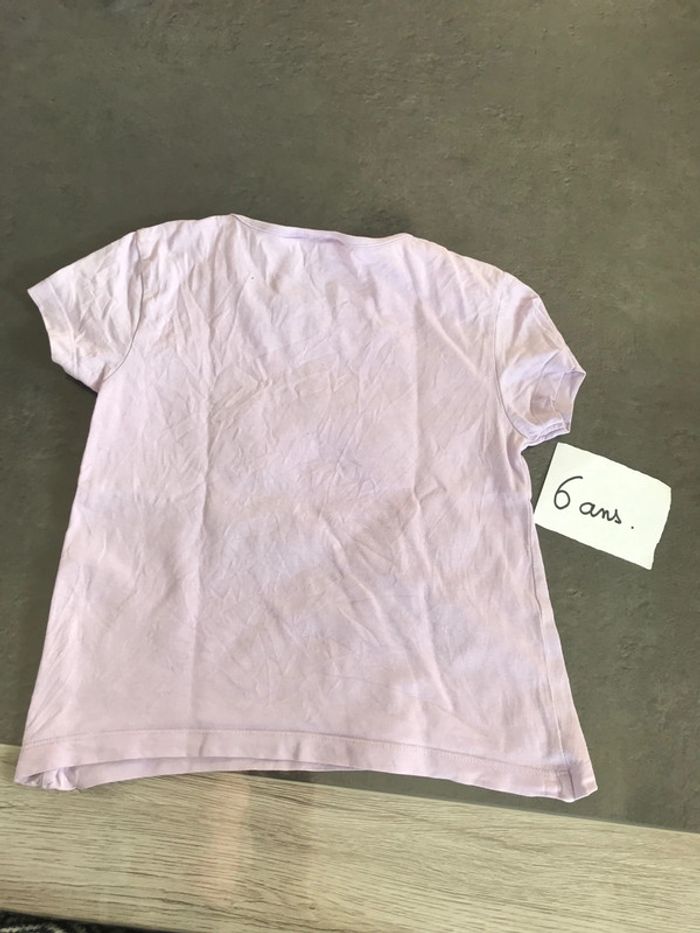 Teeshirt manches courtes arc en ciel - photo numéro 4