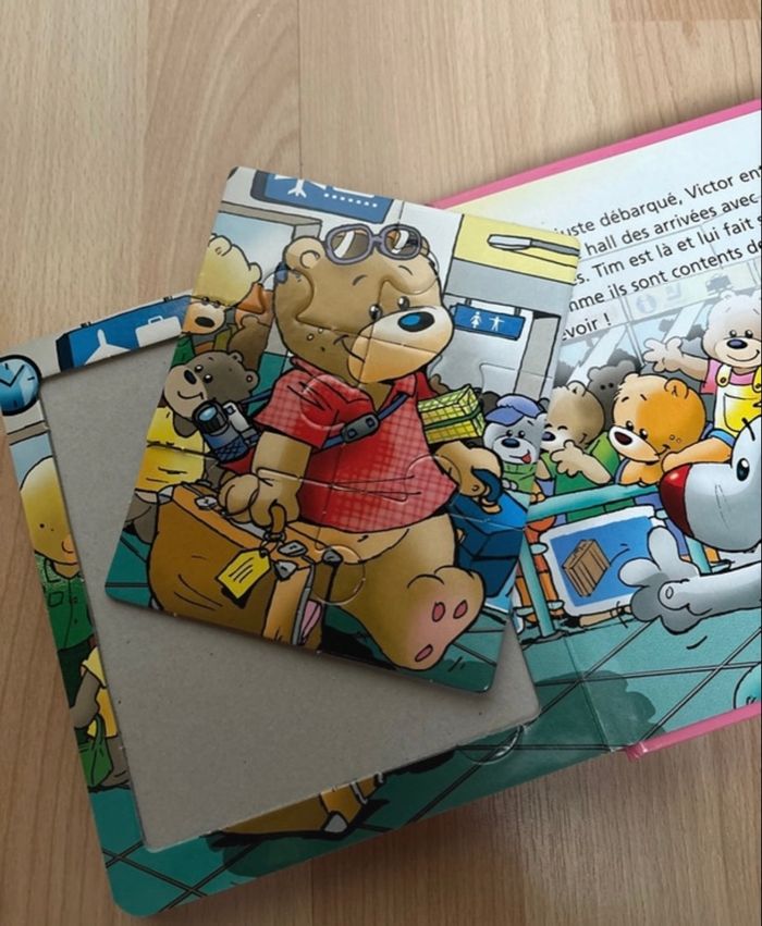 Livre puzzle enfant - en très bon état - photo numéro 4