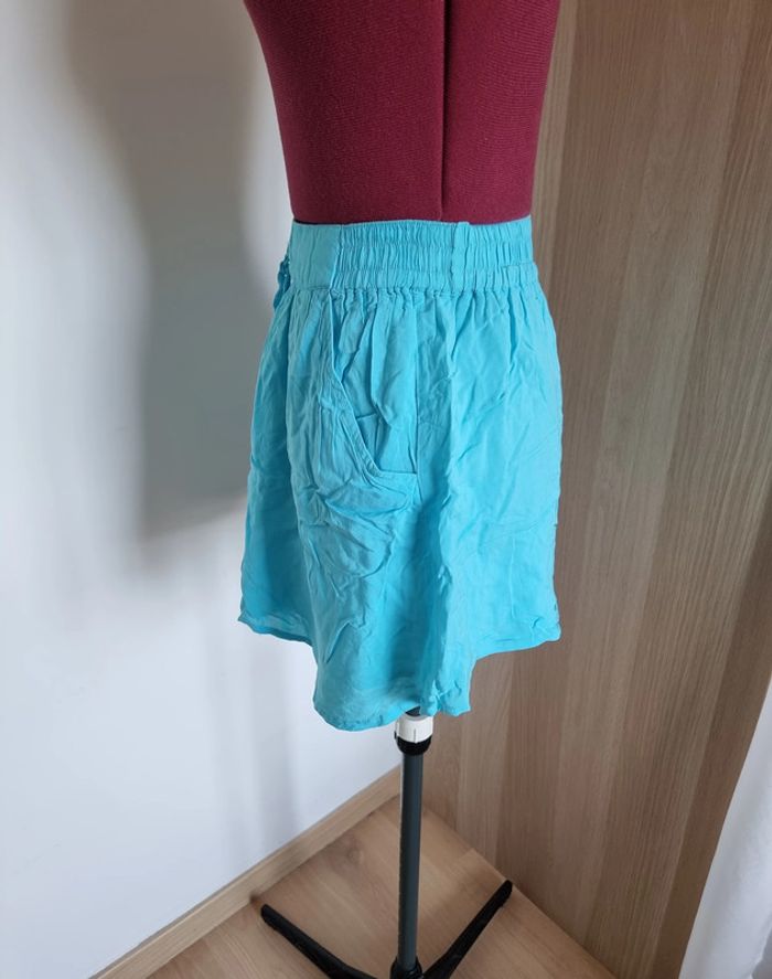 Jupe turquoise - taille 34 36 - Mim - photo numéro 3