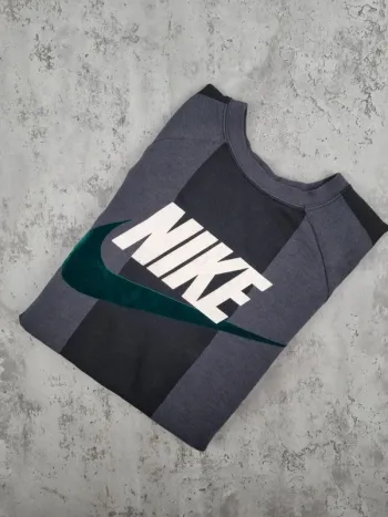 Sweat Nike noir & gris – Taille S Femme