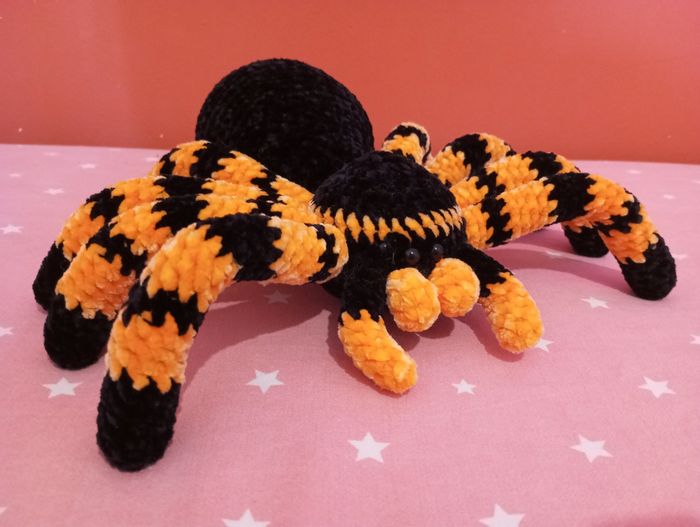 Halloween : araignée au crochet. - photo numéro 5