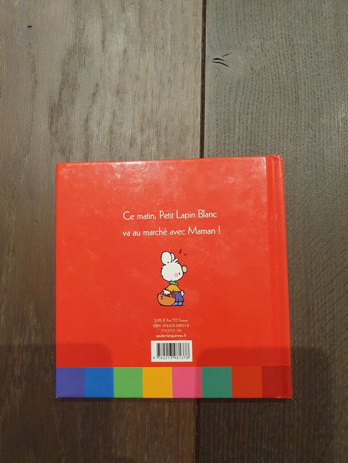 Petit lapin blanc fait les courses - photo numéro 3