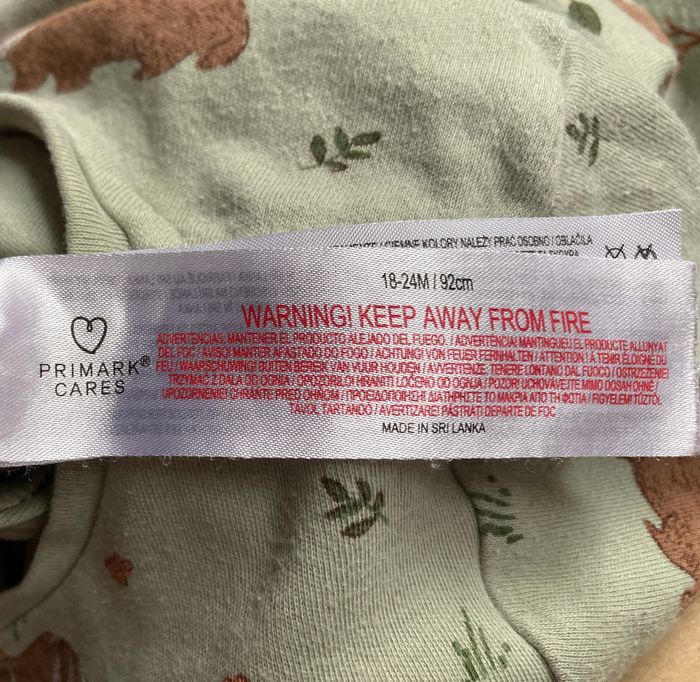 lot 2 pyjamas grenouillère motif nature 18/24 mois - photo numéro 9