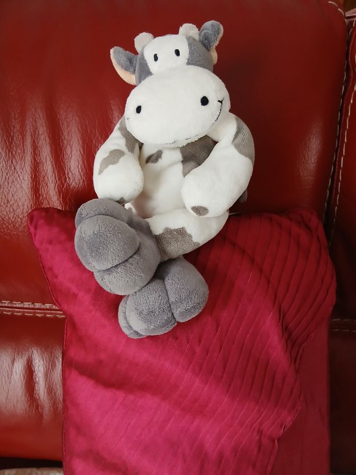 Nicotoy: Doudou-Peluche Petite Vache