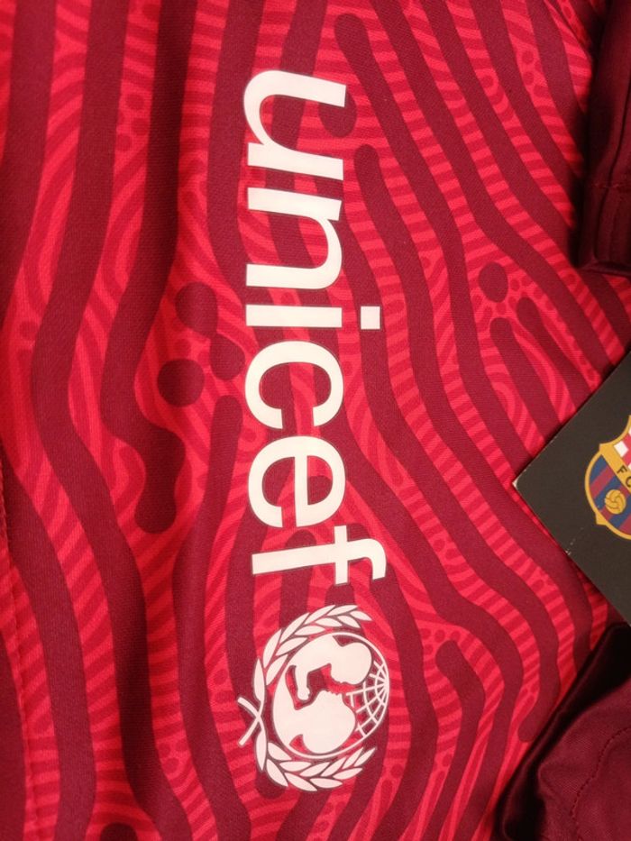 Maillot de foot FC Barcelone, Nike Authentique Officiel taille enfant 6/8 ans, Neuf - photo numéro 15