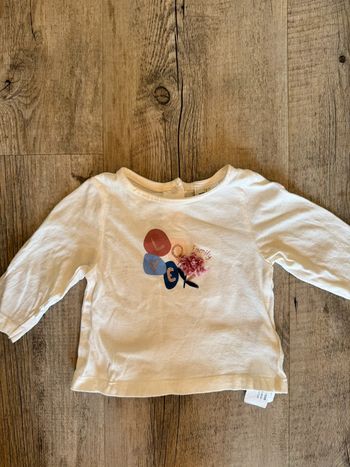 Haut manche longue bébé fille 3 mois