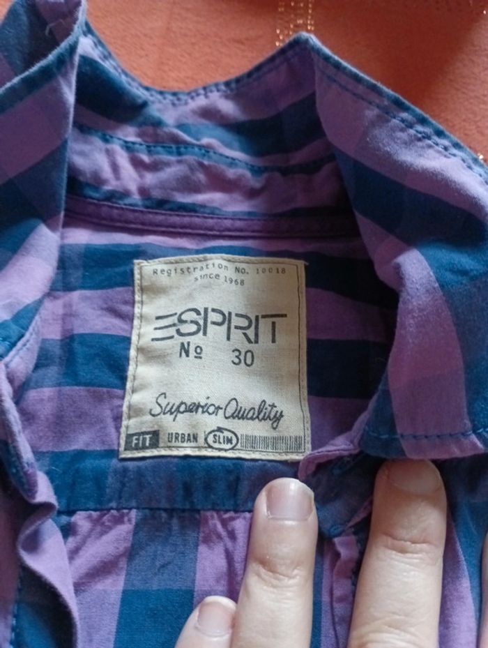Chemise tunique manches longues Esprit taille 42 - photo numéro 4