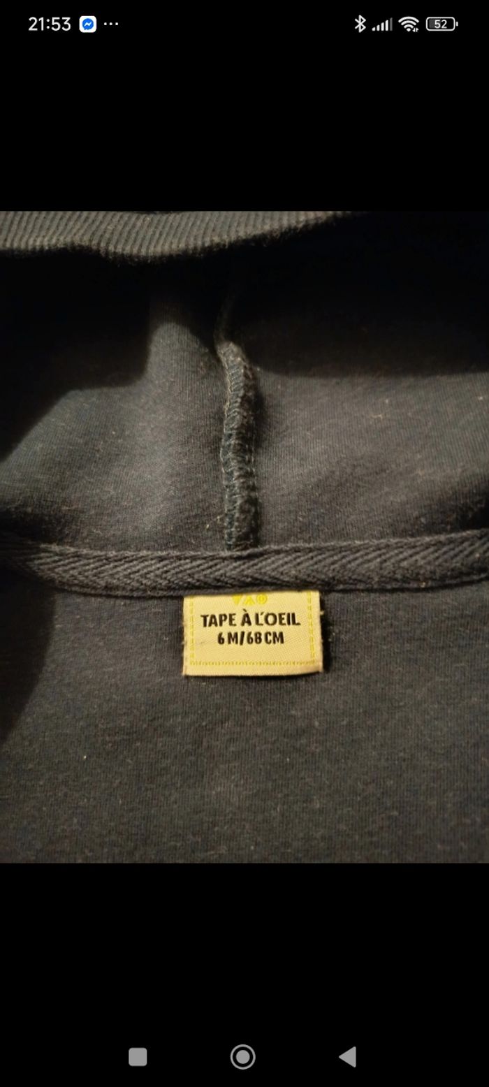 Gilet chaud en polaire 6 mois - photo numéro 3