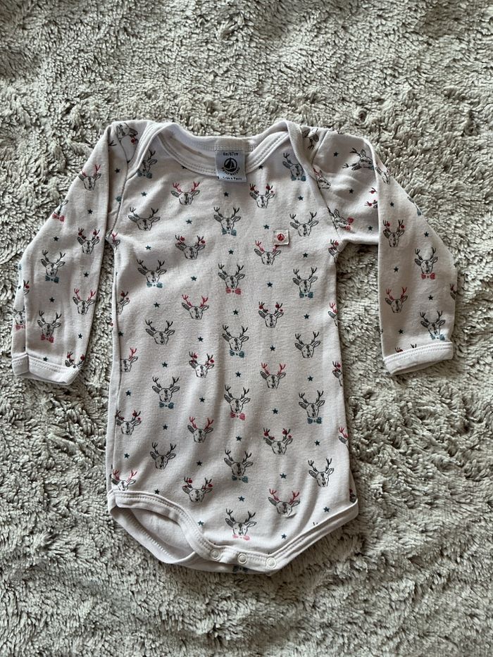 Bodies bébé 6 mois Petit bateau