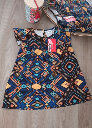 Robe fantaisie été neuve  18-24 mois