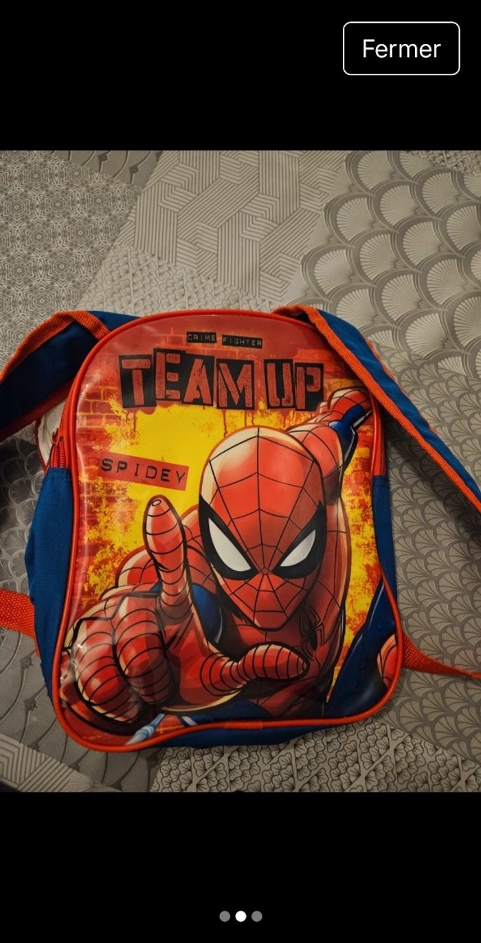 Sac spiderman 2 côtés - photo numéro 2
