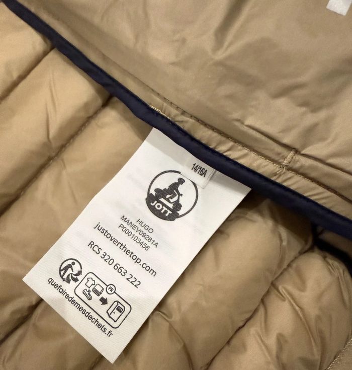 Doudoune neuve garçon JOTT - photo numéro 4