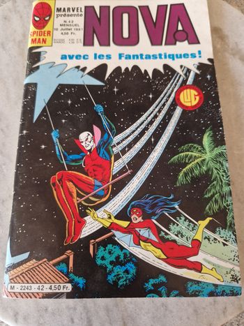 Marvel spider man bande dessinée vintage n42 1981