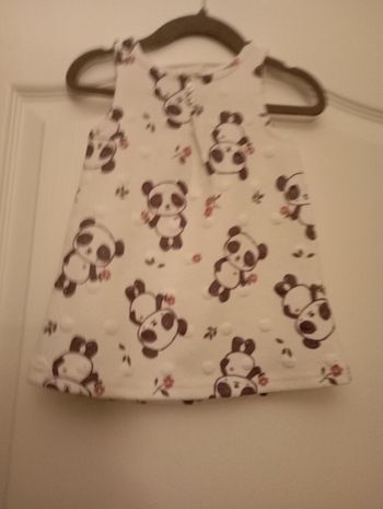 Robe panda 6 mois