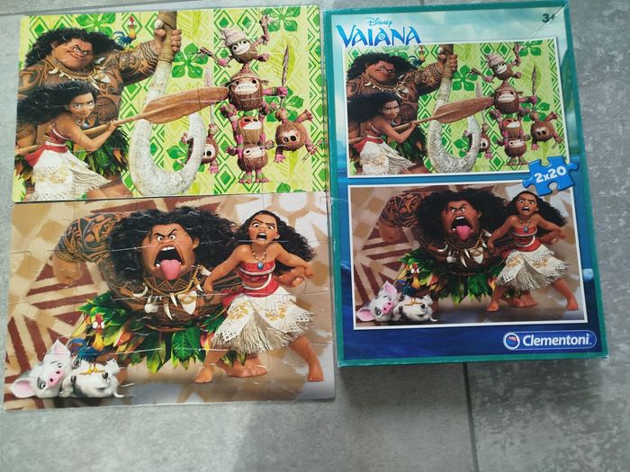 Puzzle Vaiana 2*20 pièces