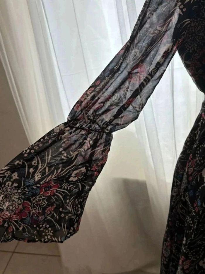 Robe d'été longue motif floral 38 - photo numéro 4