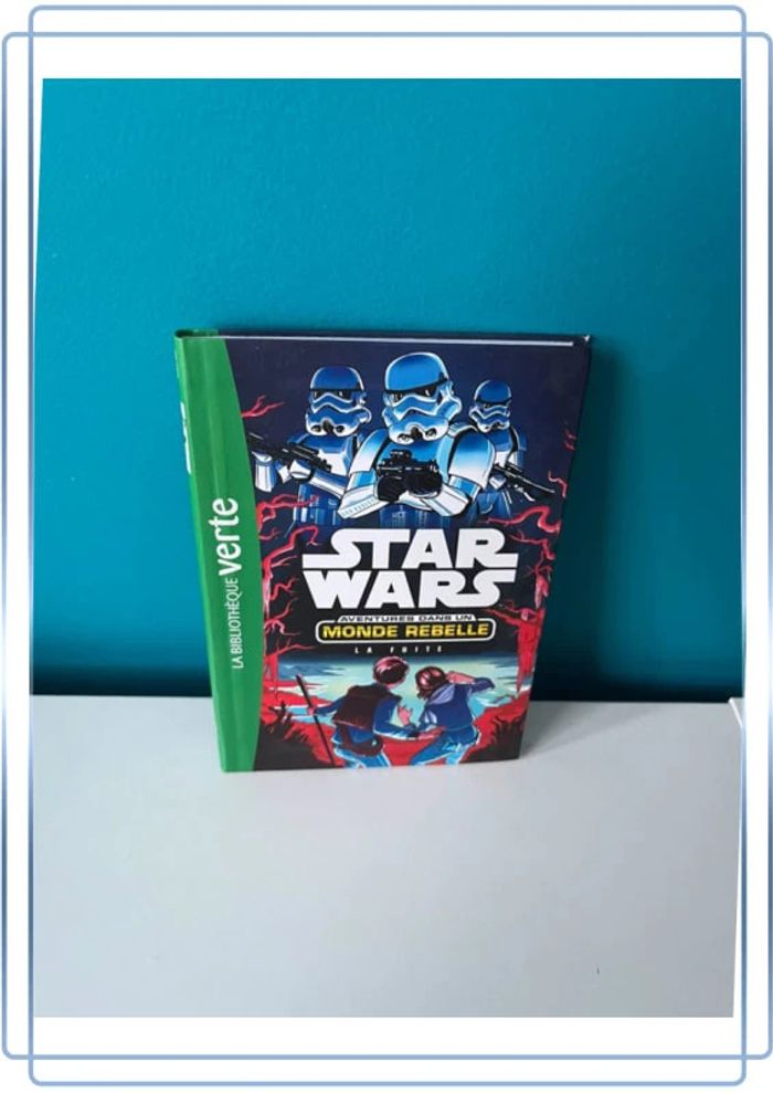 Livre stars wars bibliothèque verte
