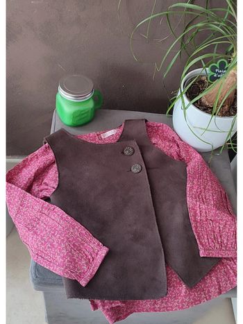 Gilet DPAM+ blouse C.F.K