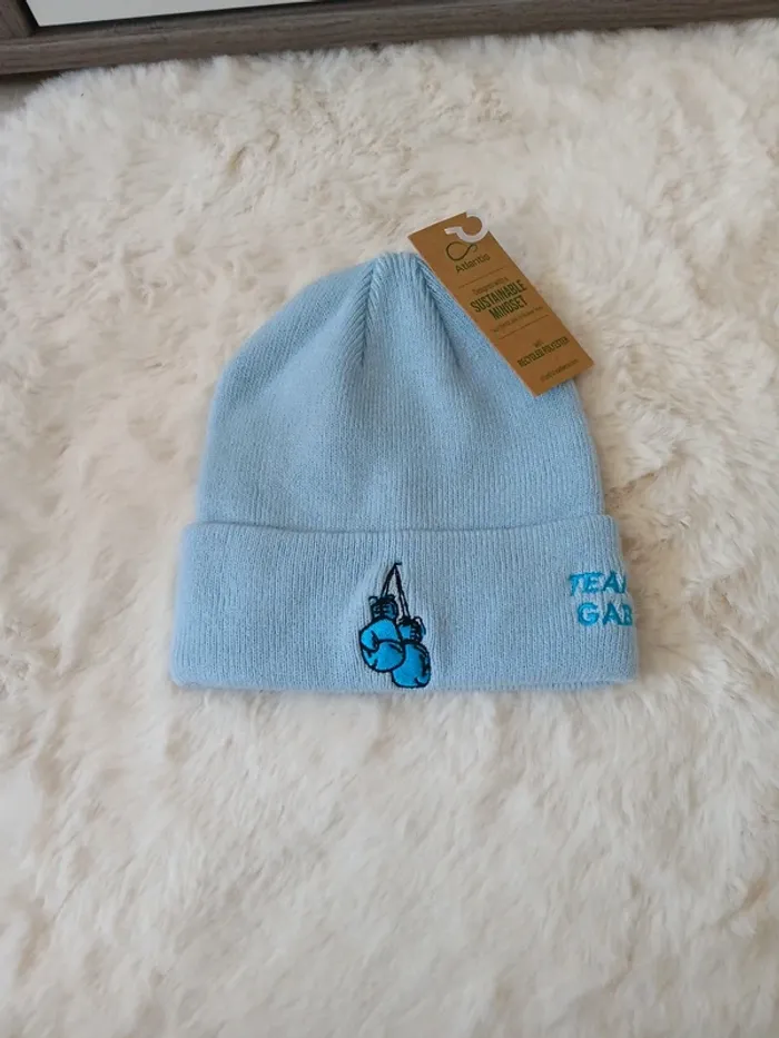 bonnet bleu 4/6ans
