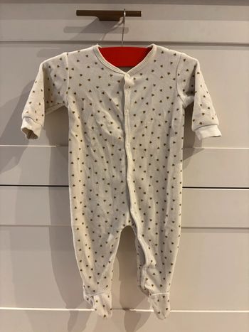 Pyjama en velours tout doux taille 62cm