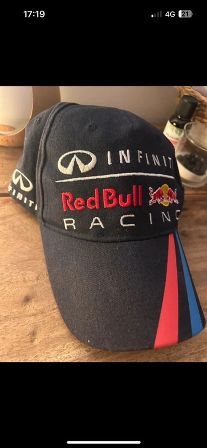 Casquette vintage Formule 1 Infinity RacingRed Bull Pepe Jeans - photo numéro 3