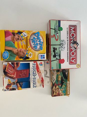 Lot de 4 jeux Voyage