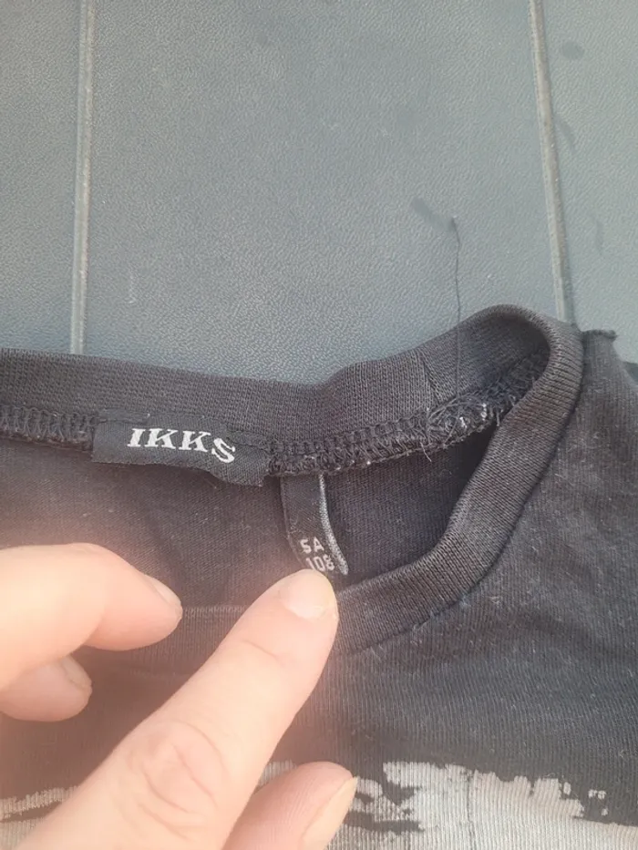 Ts manches longues ikks 5 ans - photo numéro 2