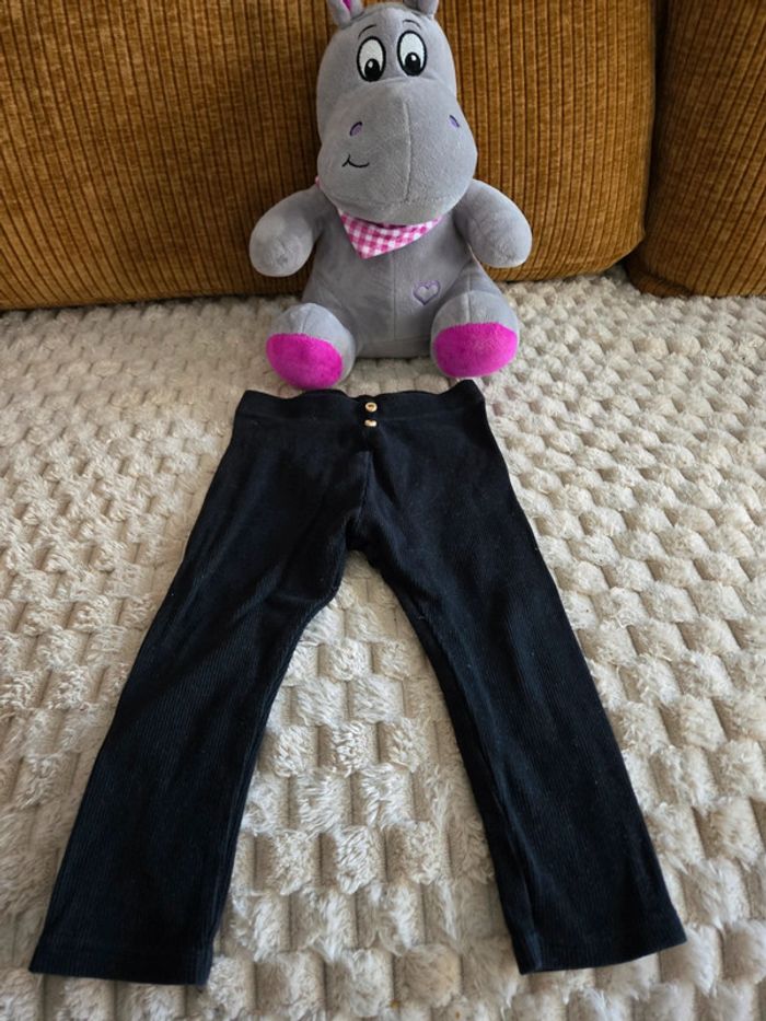 Legging noir 18 mois