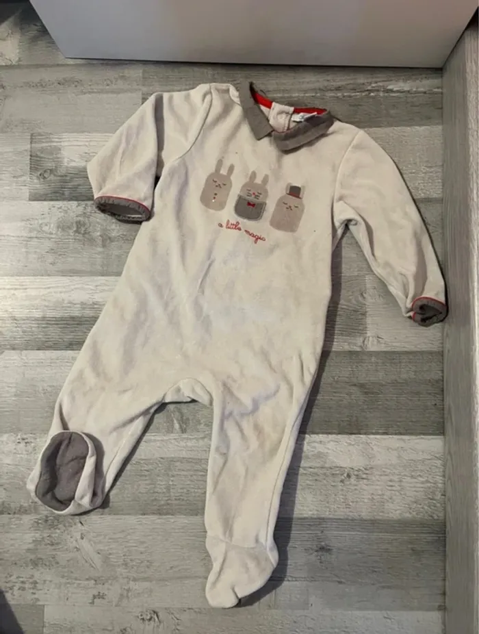 Pyjama Obaibi bébé garçon 12 mois 🐰