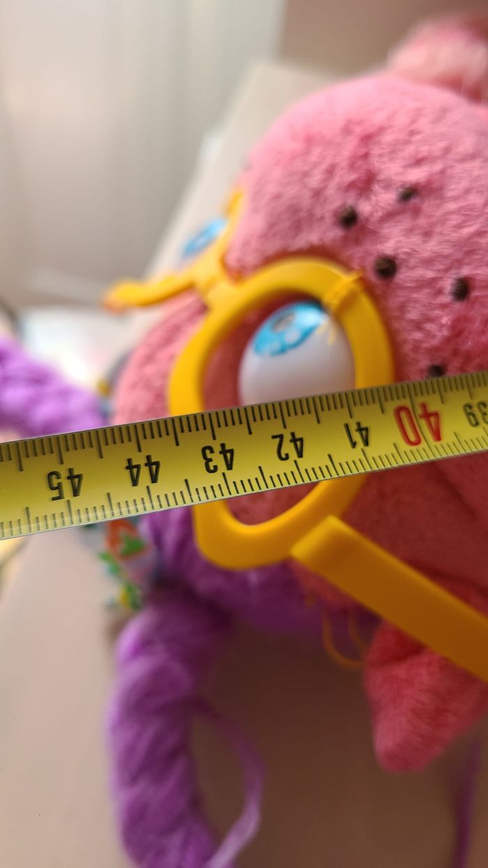 Peluche Los Lunnis Espagnol TV show rose mauve 40 cm Quiron 2006 - photo numéro 4