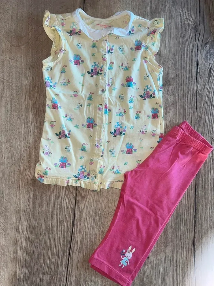 Pyjama sergent major mi saison été 4 ans
