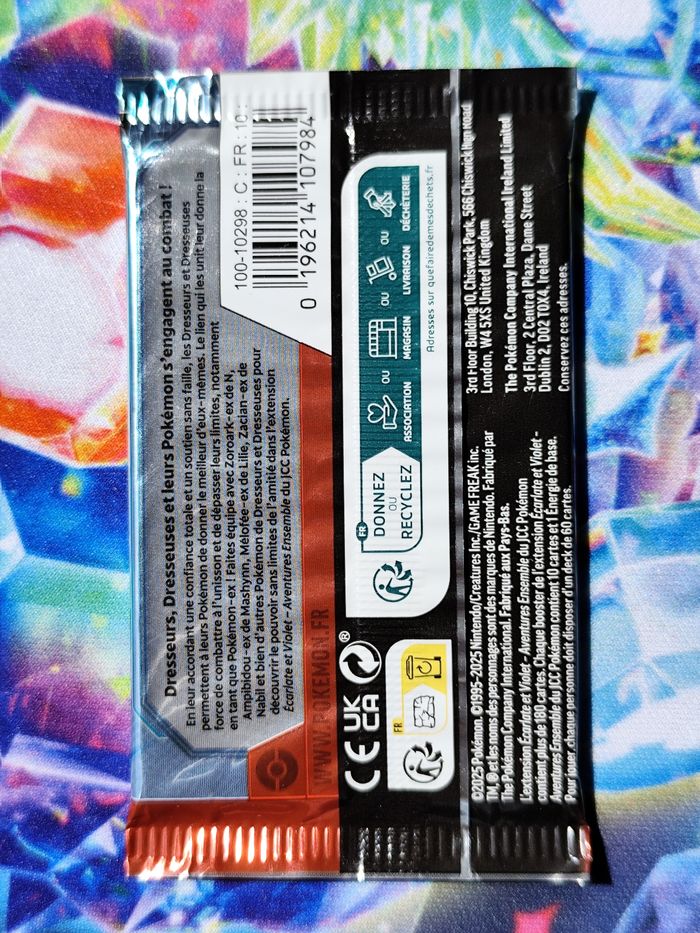 Booster Aventures ensemble EV09 Zoroark-EX de N - photo numéro 2