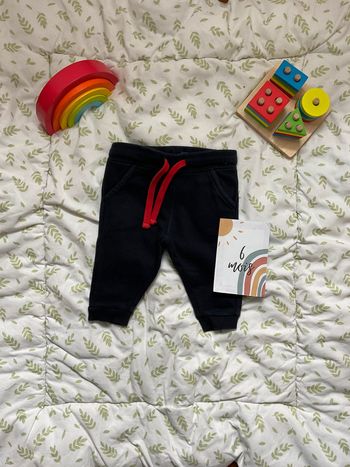 pantalon de jogging bleu marine lien de serrage 3 mois bout'chou