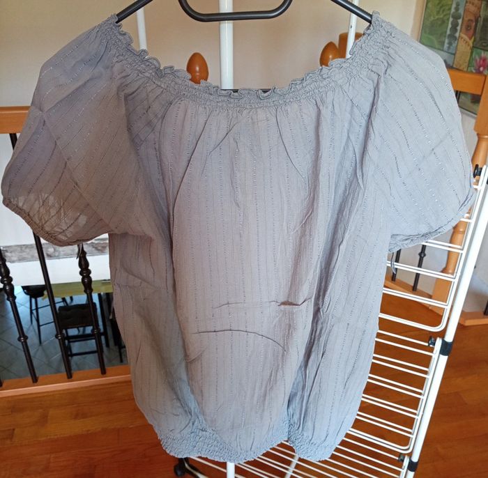 Blouse bouffante Femme Taille 40 - photo numéro 2