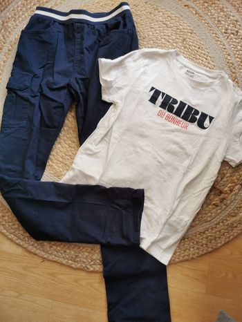 Ensemble bleu marine