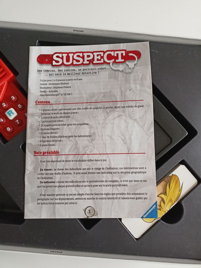 Suspect ravensburger complet et fonctionne - photo numéro 4