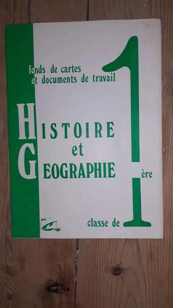 Fonds de cartes et documents de travail histoire géographie première